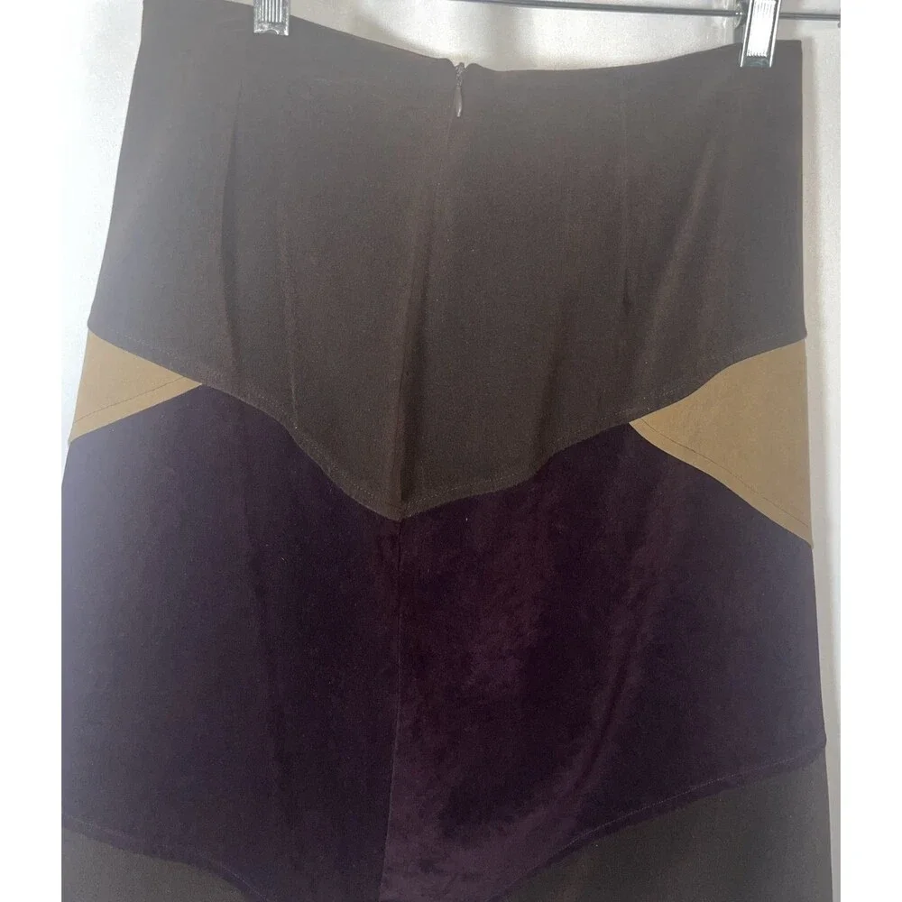 Vintage Bentley Arbuckle Pencil Mosaic Geometric Color Block Women’s Skirt